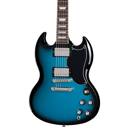 SG Standard 61 Custom Color Pelham Blue Burst + Etui Gibson