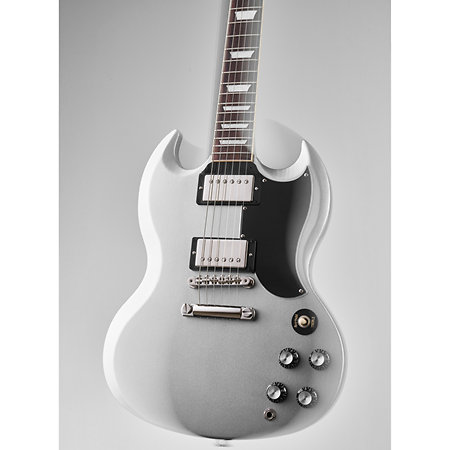 SG Standard 61 Custom Color Silver Mist + Etui Gibson