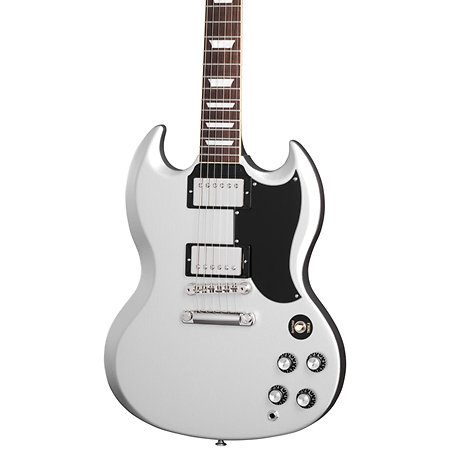 SG Standard 61 Custom Color Silver Mist + Etui Gibson