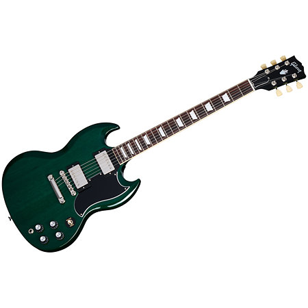 Gibson SG Standard 61 Custom Color Translucent Teal + Etui