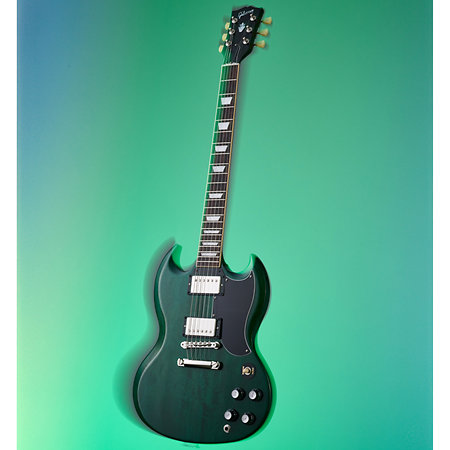 Gibson SG Standard 61 Custom Color Translucent Teal + Etui