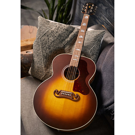 SJ-200 Studio Rosewood Satin Rosewood Burst  + Etui Gibson