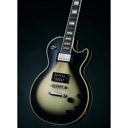 Adam Jones 1979 Les Paul Custom Antique Silverburst + étui Epiphone