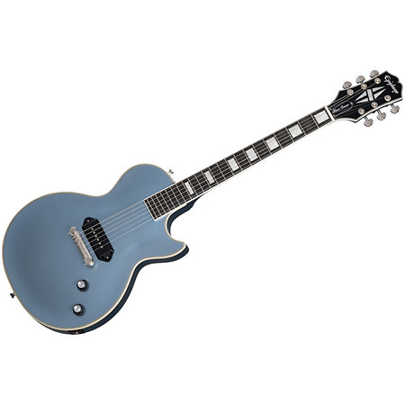 Jared James Nichols "Blues Power" Les Paul Custom Aged Pelham Blues + housse Epiphone