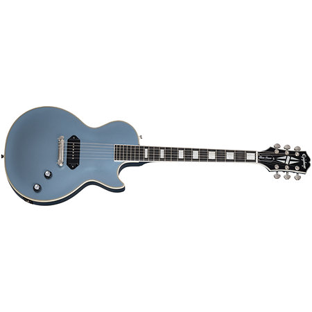 Jared James Nichols "Blues Power" Les Paul Custom Aged Pelham Blues + housse Epiphone