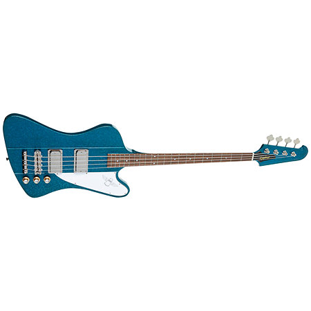 Epiphone Thunderbird 64 Brunswick Blue Sparkle + Housse