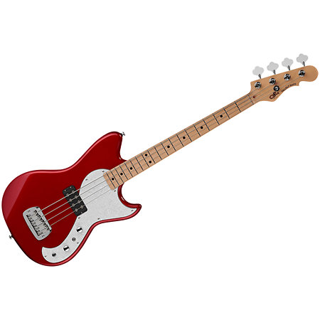 G&L Tribute Fallout Bass Candy Apple Red