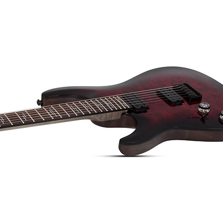 Omen Elite 6 Black Cherry Burst LH Schecter