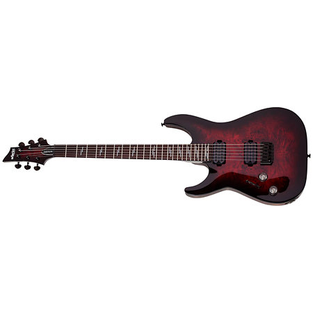 Omen Elite 6 Black Cherry Burst LH Schecter