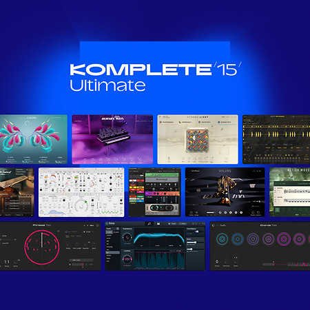 Komplete 15 Ultimate (boîte) Native Instruments