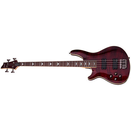 Omen Extreme-4 Black Cherry LH Schecter