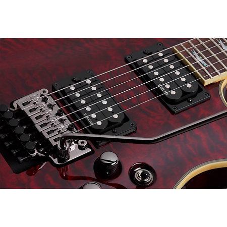 Omen Extreme-6 Floyd Black Cherry Schecter