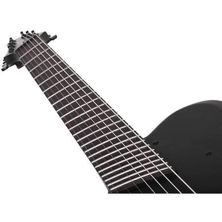 Schecter PT-7 Black multi-scale OPS Satin Black Open Pore LH