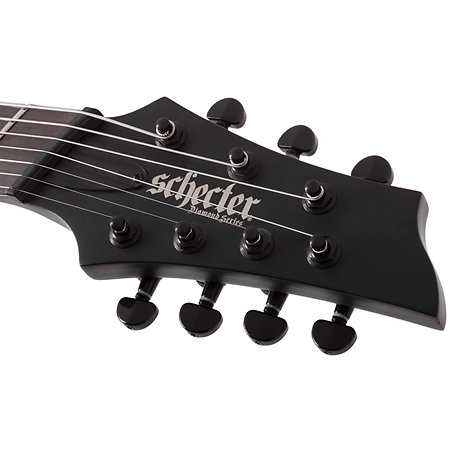 PT-7 Black multi-scale OPS Satin Black Open Pore LH Schecter