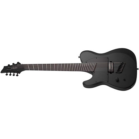 PT-7 Black multi-scale OPS Satin Black Open Pore LH Schecter