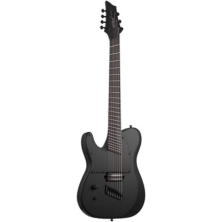 PT-7 Black multi-scale OPS Satin Black Open Pore LH Schecter