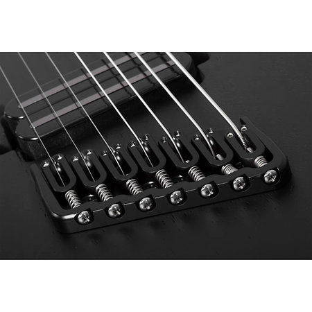 PT-7 Black multi-scale OPS Satin Black Open Pore LH Schecter