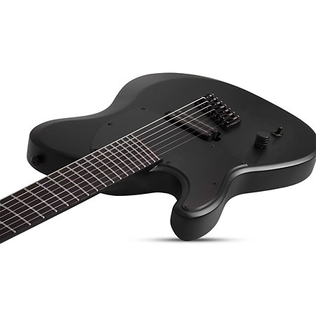 PT-7 Black multi-scale OPS Satin Black Open Pore LH Schecter