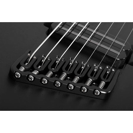 PT-7 Black multi-scale OPS Satin Black Open Pore Schecter