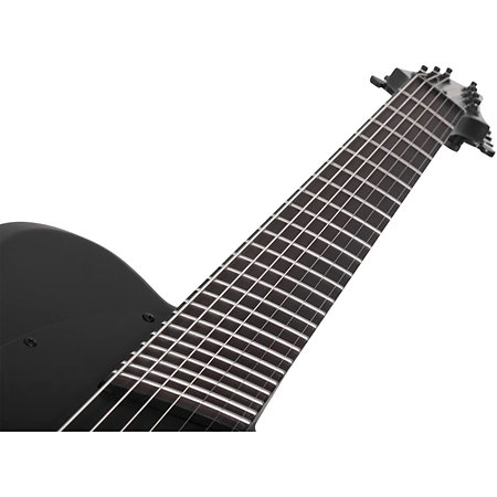 PT-7 Black multi-scale OPS Satin Black Open Pore Schecter