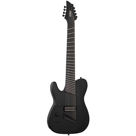 PT-8 Black multi-scale OPS Satin Black Open Pore LH Schecter