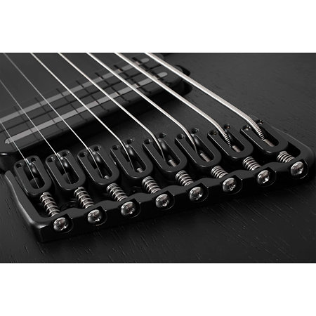 PT-8 Black multi-scale OPS Satin Black Open Pore LH Schecter