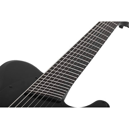 Schecter PT-8 Black multi-scale OPS Satin Black Open Pore