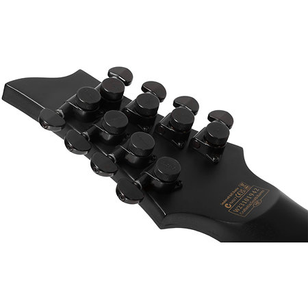 PT-8 Black multi-scale OPS Satin Black Open Pore Schecter