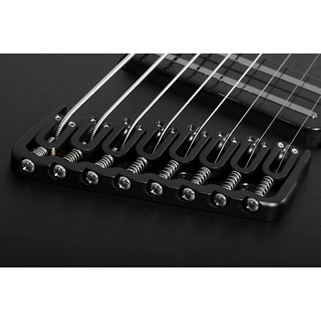 PT-8 Black multi-scale OPS Satin Black Open Pore Schecter