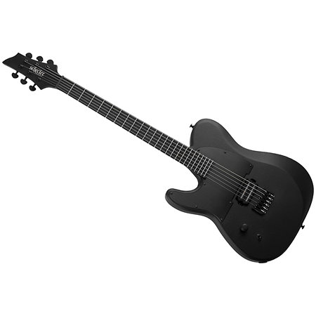 Schecter PT Black OPS Satin Black Open Pore LH