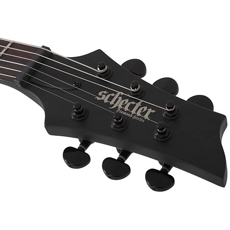 PT Black OPS Satin Black Open Pore Schecter