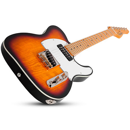 PT Special chevalet fixe 3 Tone Sunburst Pearl Schecter