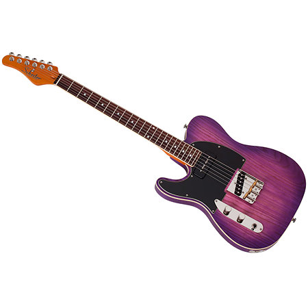 Schecter PT Special chevalet fixe Purple Burst Pearl LH