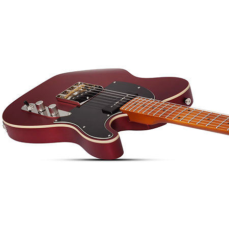 PT Special chevalet fixe Satin Candy Apple Red Schecter