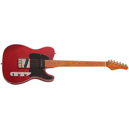 PT Special chevalet fixe Satin Candy Apple Red Schecter