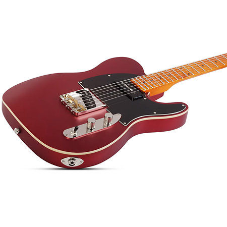 PT Special chevalet fixe Satin Candy Apple Red Schecter