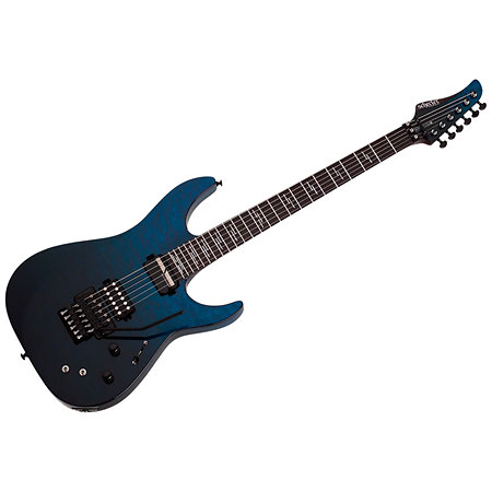 Schecter Reaper 6 Elite FR micro Sustainiac Deep Blue Ocean