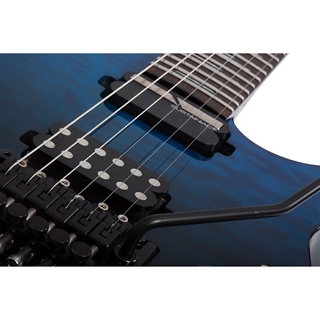 Schecter Reaper 6 Elite FR micro Sustainiac Deep Blue Ocean