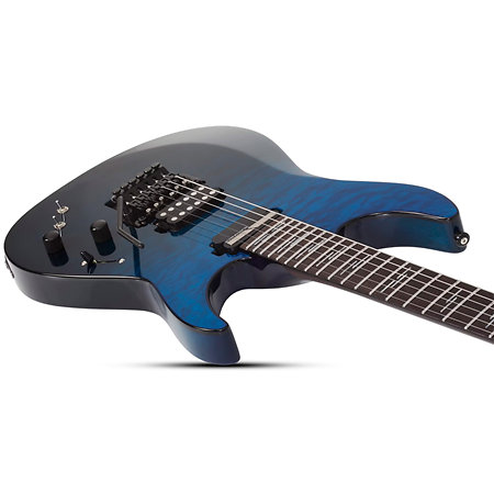 Reaper 6 Elite FR micro Sustainiac Deep Blue Ocean Schecter