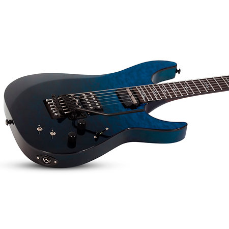 Reaper 6 Elite FR micro Sustainiac Deep Blue Ocean Schecter