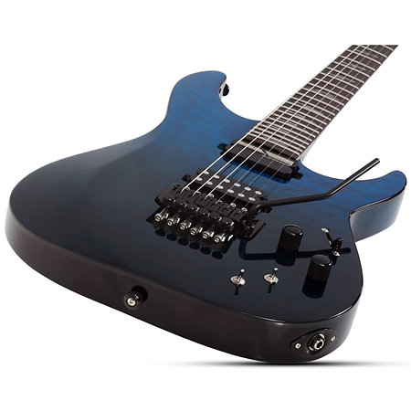 Reaper 6 Elite FR micro Sustainiac Deep Blue Ocean Schecter