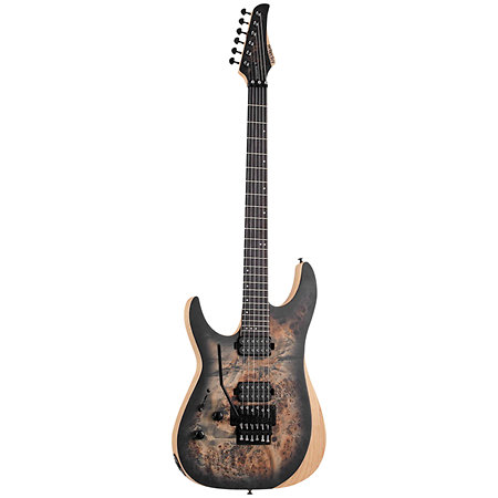 Reaper 6 FR Charcoal Burst LH Schecter