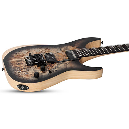 Schecter Reaper 6 FR Sustainiac Charcoal Burst LH