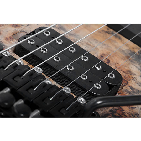 Reaper 6 FR Sustainiac Charcoal Burst LH Schecter