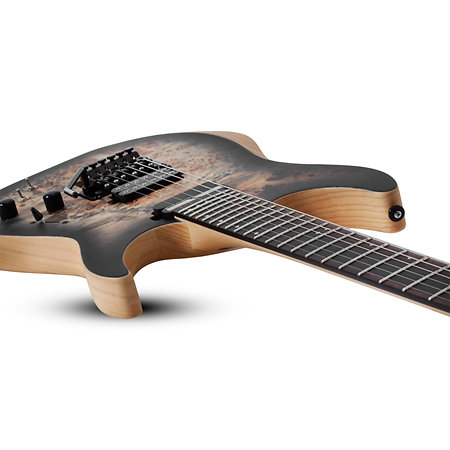 Reaper 6 FR Sustainiac Charcoal Burst LH Schecter