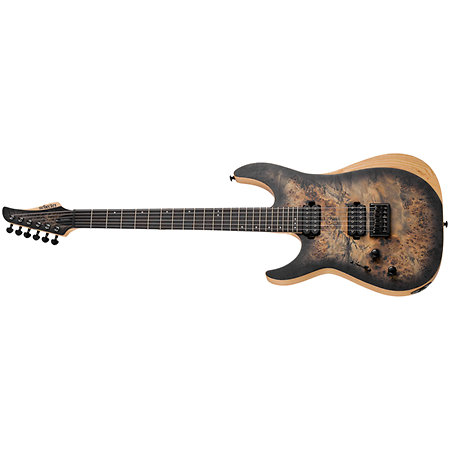 Reaper 6 Charcoal Burst LH Schecter