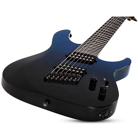 Reaper 7 Elite Multi-scale Deep Blue Ocean Schecter