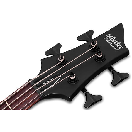 Stiletto Stealth 4 Satin Black Schecter