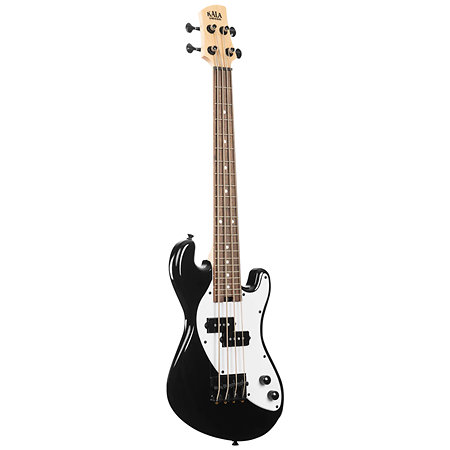 Solid Body U-Bass 4 cordes Black + housse Kala