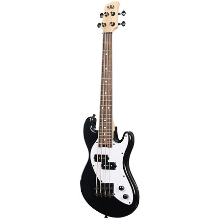 Solid Body U-Bass 4 cordes Black + housse Kala